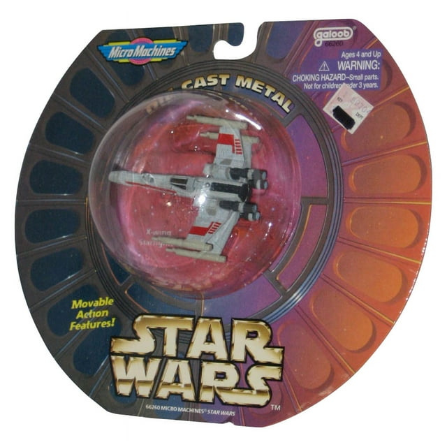 Star Wars Micro Machines XWing (1996) Galoob DieCast Metal Toy