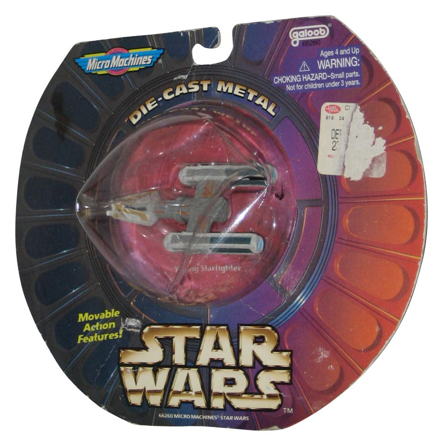 Star Wars Micro Machines YWing (1996) Galoob DieCast Metal Toy