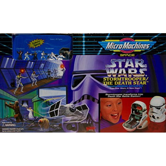 Star Wars Micro Machines Stormtrooper Death Star Transforming Action Set Galoob