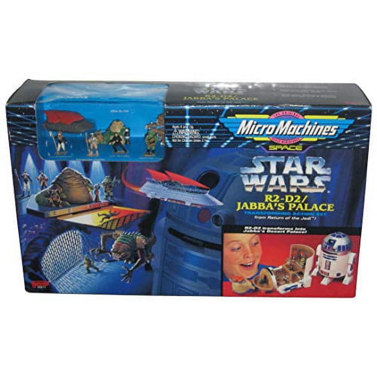 Micro Machines Space Star Wars R2-D2/Jabba's Palace Action Set