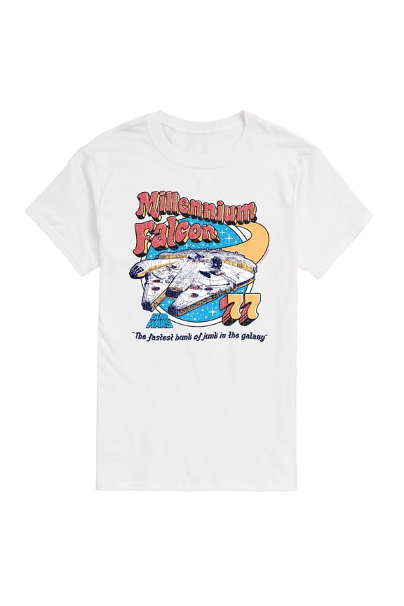 - Millennium Falcon Fastest Junk - Men's Short Sleeve Tee