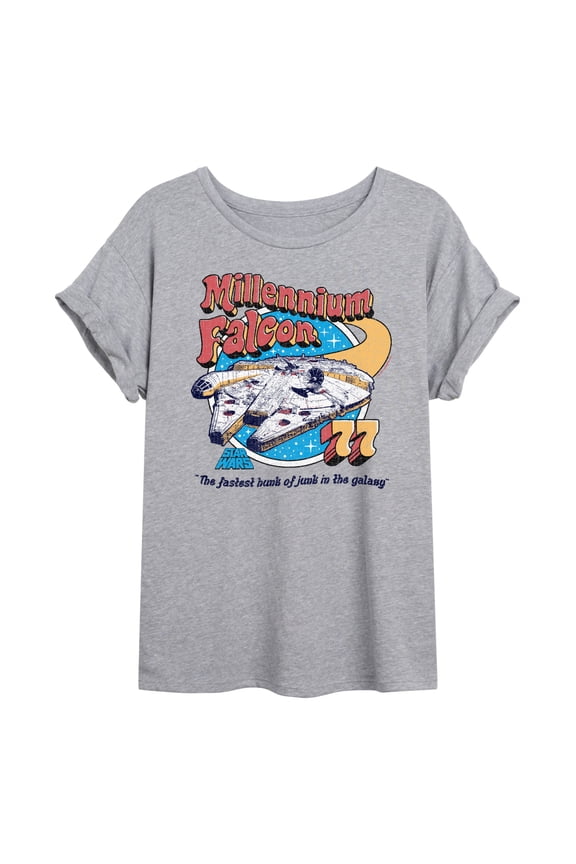 - Millennium Falcon '77 - Women's Oversized Tee