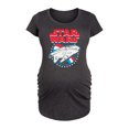 thumbnail image 1 of Star Wars - Millennium Falcon Americana - Maternity Scoop Neck Tee, 1 of 5