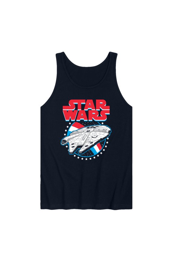 - Millennium Falcon Americana - Men's Sleeveless Graphic Tank