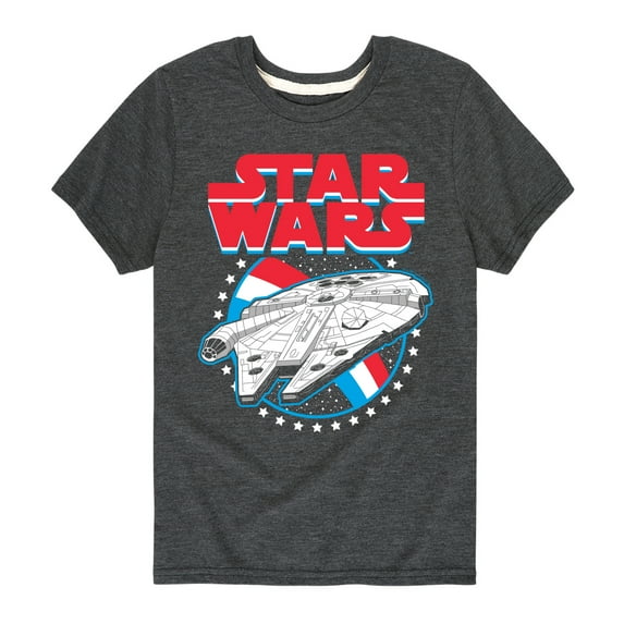 Star Wars - Millennium Falcon Americana - Toddler And Youth Short Sleeve Graphic T-Shirt