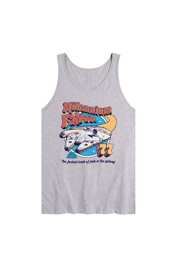 - Millennium Falcon Fastest Junk - Men's Sleeveless Graphic Tank