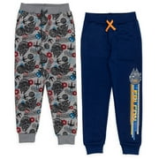 Star Wars Millennium Falcon Little Boys Fleece 2 Pack Pants Grey / Blue 6