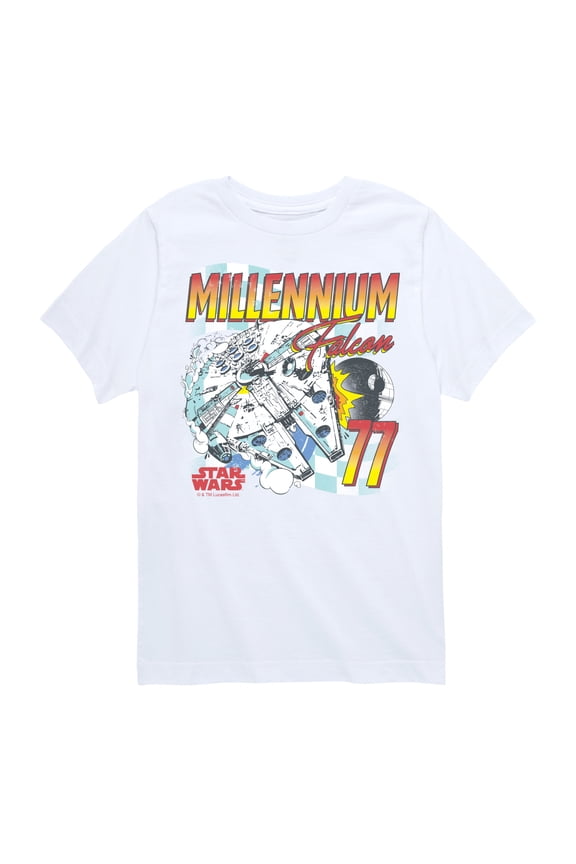 - Millennium Falcon Racing - Toddler And Youth Short Sleeve Tee