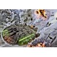 thumbnail image 1 of Star Wars Millinium Falcon - CANVAS OR PRINT WALL ART, 1 of 1