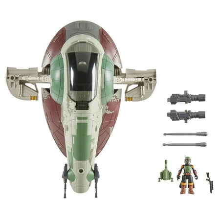 Star Wars Mission Fleet Starship Skirmish, Boba Fett Action Figure and Starship