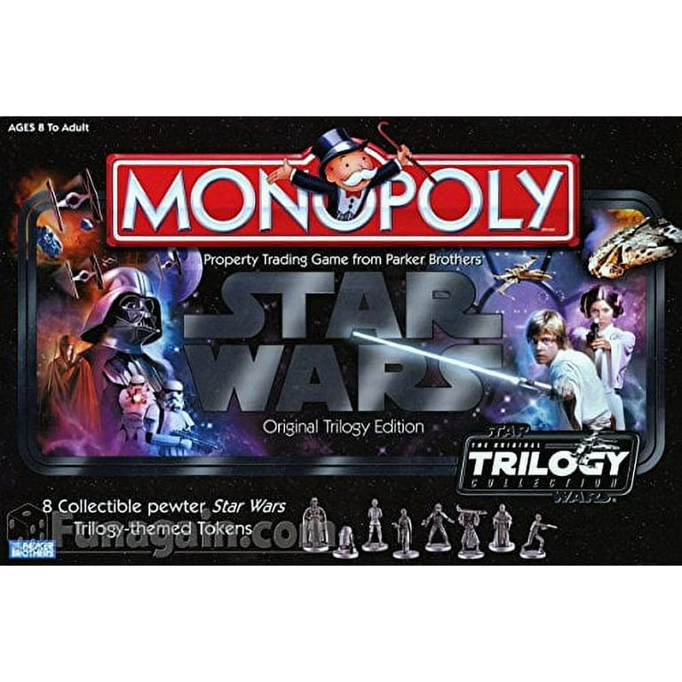Parker Brothers Star Wars Monopoly - Original Trilogy