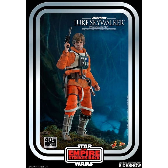 Star Wars Movie Masterpiece Luke Skywalker Collectible Figure (Snowspeeder Pilot)