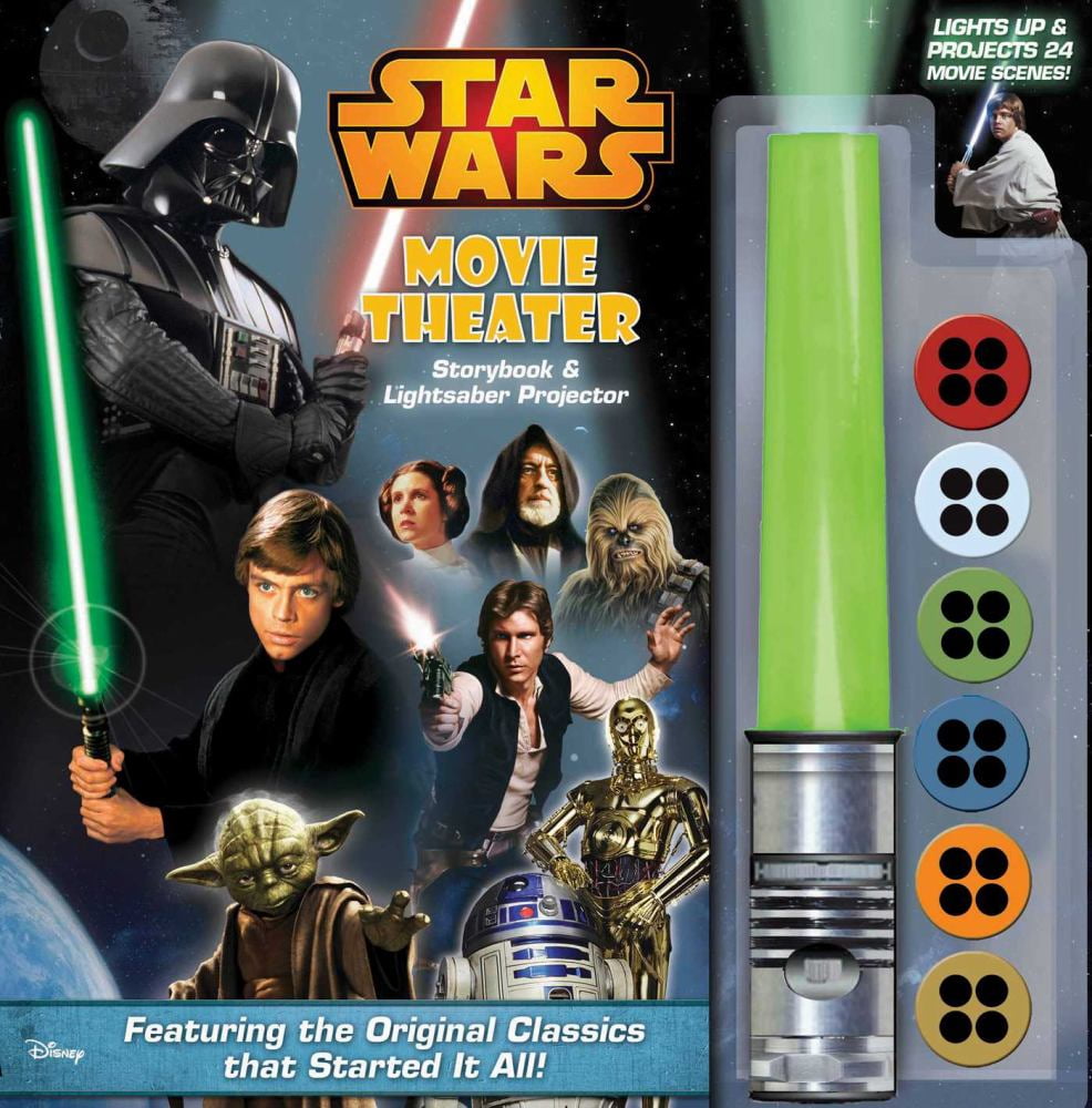 BENJAMIN HARPER Star Wars Movie Theater Storybook and Lightsaber Projector (Hardcover)