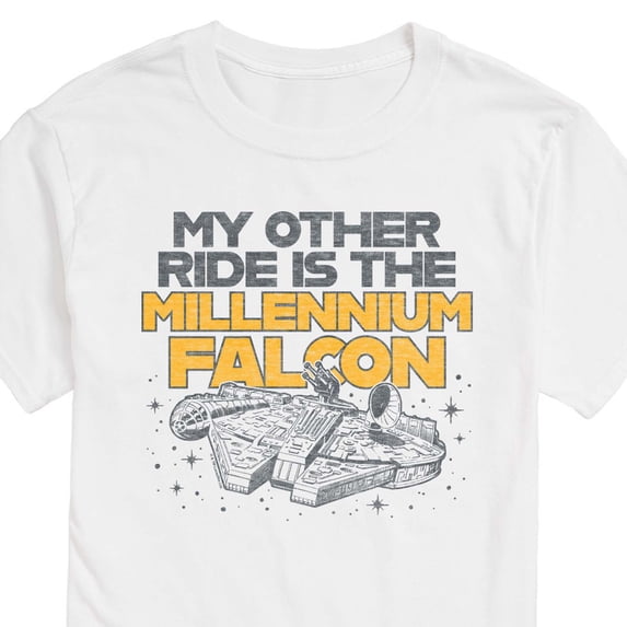 Star Wars - My Other Ride Millennium Falcon - Men's Short Sleeve Graphic T-Shirt