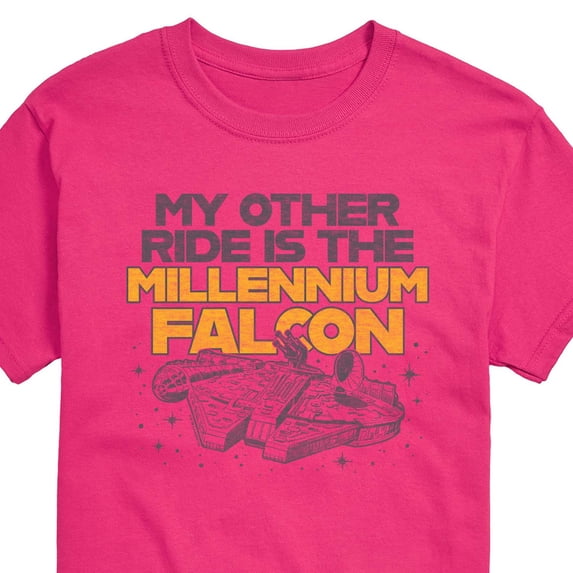 Star Wars - My Other Ride Millennium Falcon - Men's Short Sleeve Graphic T-Shirt