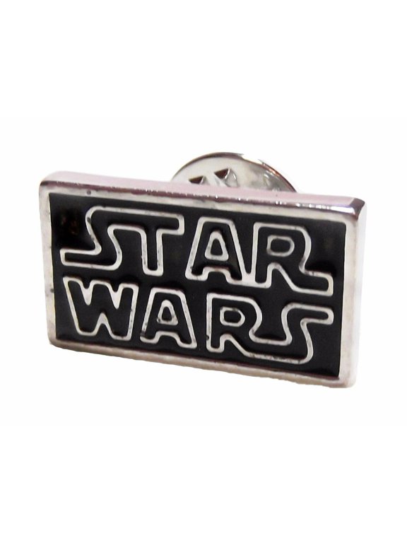 Star Wars Name Logo 1" Metal w/ Enamel Finish Pin