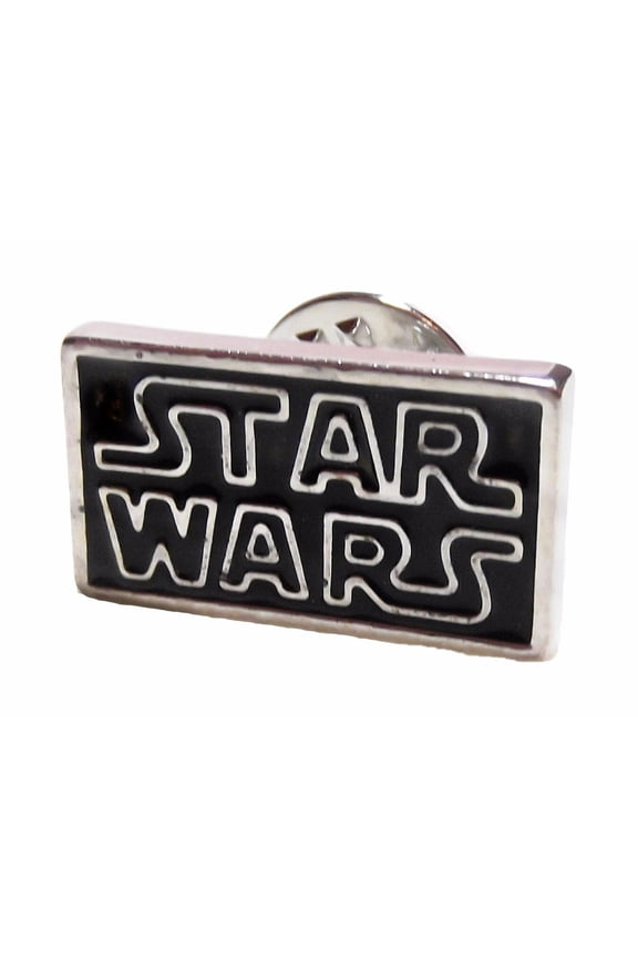 Star Wars Name Logo 1" Metal w/ Enamel Finish Pin