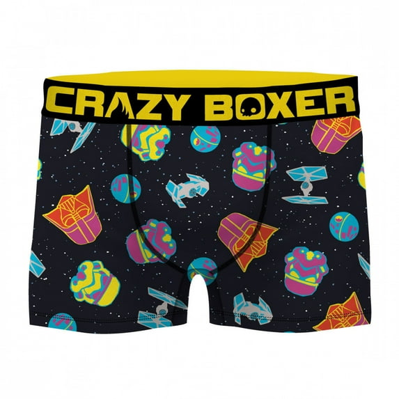 Star Wars Neon Empire Men's Boxer Briefs Shorts-Large (36-38)