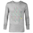 thumbnail image 1 of Star Wars Neon Lightsabers Print - Long Sleeve T-Shirt for Men - Customized-Athletic Heather, 1 of 5
