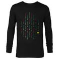 thumbnail image 1 of Star Wars Neon Lightsabers Print - Long Sleeve T-Shirt for Men - Customized-Black, 1 of 5