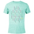 thumbnail image 1 of Star Wars Neon Lightsabers Print - Short Sleeve Blended T-Shirt for Adults - Customized-Ocean Blue, 1 of 5