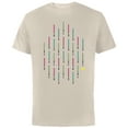 thumbnail image 1 of Star Wars Neon Lightsabers Print - Short Sleeve Cotton T-Shirt for Adults - Customized-Natural, 1 of 5