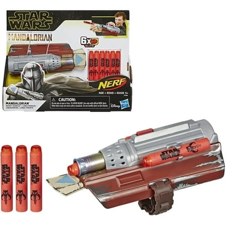 Nerf The Mandalorian Rocket Gauntlet Dart-Launching Toy