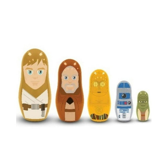 Star Wars Nesting Dolls Jedi and Droids