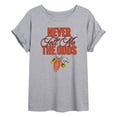thumbnail image 1 of Star Wars - Never Tell Me The Odds Keychains - Juniors Oversized Graphic T-Shirt, 1 of 4