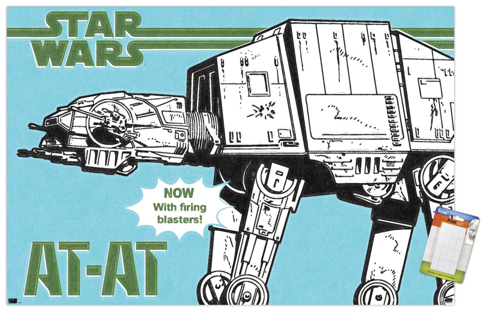 Star Wars: New Vintage - AT-AT Wall Poster, 14.725