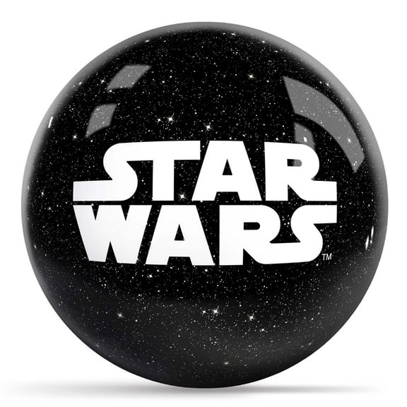 Star Wars Night Sky Logo Undrilled Bowling Ball