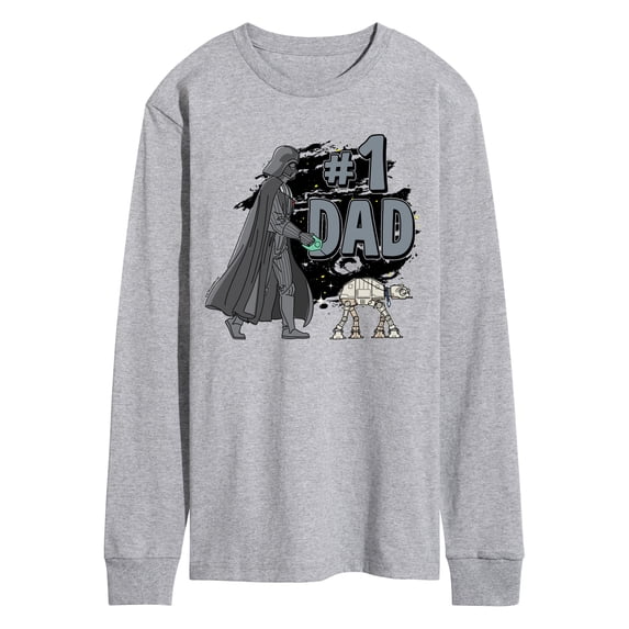 Star Wars - Number One Dad Darth Vader - Men's Long Sleeve Graphic T-Shirt