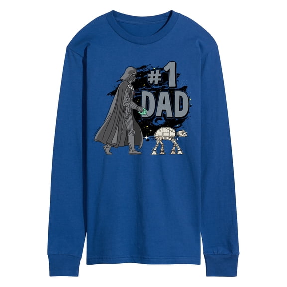 Star Wars - Number One Dad Darth Vader - Men's Long Sleeve Graphic T-Shirt