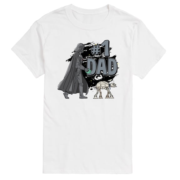 Star Wars - Number One Dad Darth Vader - Men's Short Sleeve Graphic T-Shirt