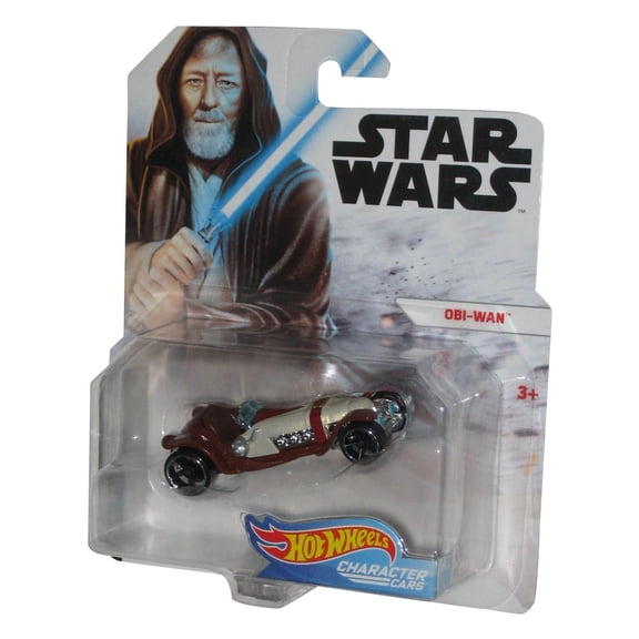 Star Wars Obi-Wan Kenobi (2017) Hot Wheels Character Cars Die-Cast Toy Car - (Cracked Plastic)