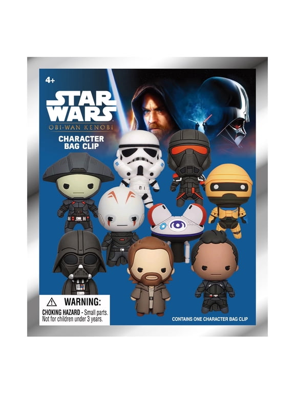 Star Wars: Obi-Wan Kenobi 3D Foam Bag Clip 1 Random Blind Bag