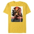 thumbnail image 1 of Star Wars Obi-Wan Kenobi Character Poster - Short Sleeve Blended T-Shirt for Adults - Customized-Yellow, 1 of 5