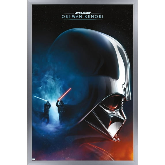 Star Wars: Obi-Wan Kenobi - Darth Vader Collage Wall Poster, 14.725" x 22.375" Framed