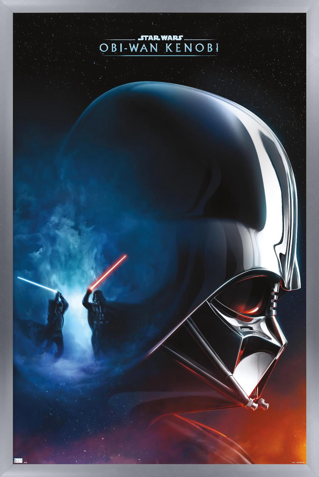 Star Wars: Obi-Wan Kenobi - Darth Vader Collage Wall Poster, 22.375" x 34" Framed