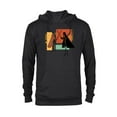 thumbnail image 1 of Star Wars Obi-Wan Kenobi Darth Vader Duel Cartoon - Pullover Hoodie for Adults - Customized-Black, 1 of 5