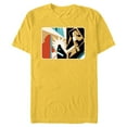 thumbnail image 1 of Star Wars Obi-Wan Kenobi Darth Vader Duel Cutout - Short Sleeve Blended T-Shirt for Adults - Customized-Yellow, 1 of 5
