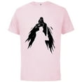 thumbnail image 1 of Star Wars Obi-Wan Kenobi Darth Vader Light and Dark - Short Sleeve Cotton T-Shirt for Adults - Customized-Soft Pink, 1 of 5