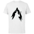 thumbnail image 1 of Star Wars Obi-Wan Kenobi Darth Vader Light and Dark - Short Sleeve Cotton T-Shirt for Adults - Customized-White, 1 of 5