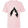 thumbnail image 1 of Star Wars Obi-Wan Kenobi Darth Vader Light and Dark - Short Sleeve T-Shirt for Kids - Customized-Soft Pink, 1 of 5
