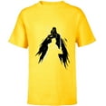 thumbnail image 1 of Star Wars Obi-Wan Kenobi Darth Vader Light and Dark - Short Sleeve T-Shirt for Kids - Customized-Yellow, 1 of 5