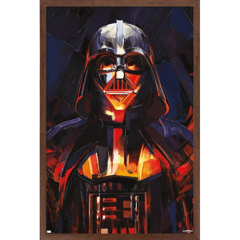 Darth Vader reading Harry Potter Block Giant Wall Art Poster