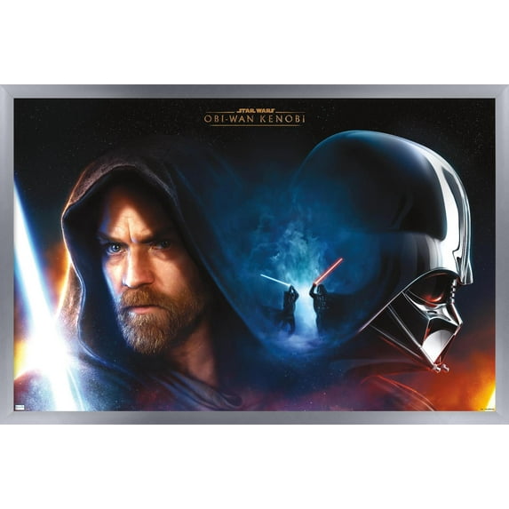 Star Wars: Obi-Wan Kenobi - Feature Wall Poster, 14.725" x 22.375" Framed