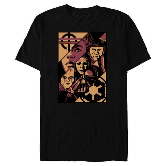 Star Wars Obi-Wan Kenobi Inquisitor Dark Side - Short Sleeve Blended T-Shirt for Adults - Customized-Black