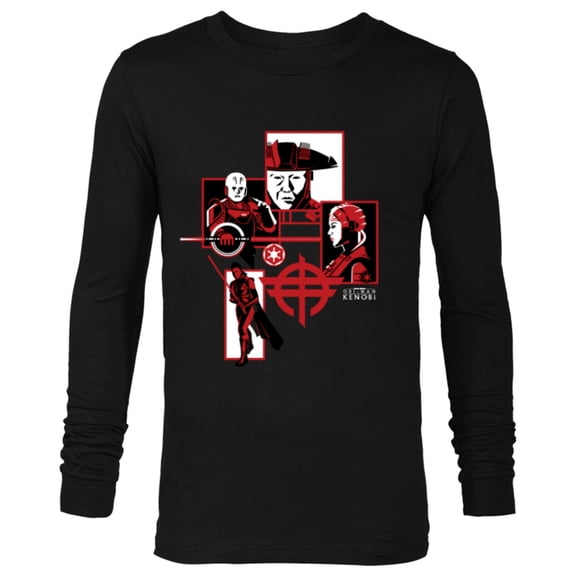 Star Wars Obi-Wan Kenobi Inquisitors - Long Sleeve T-Shirt for Men - Customized-Black