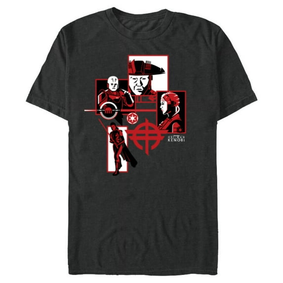 Star Wars Obi-Wan Kenobi Inquisitors - Short Sleeve Blended T-Shirt for Adults - Customized-Dark Heather